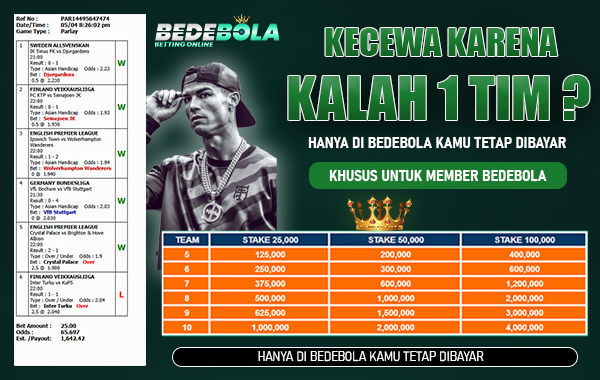 EVENT PARLAY LOSE 1